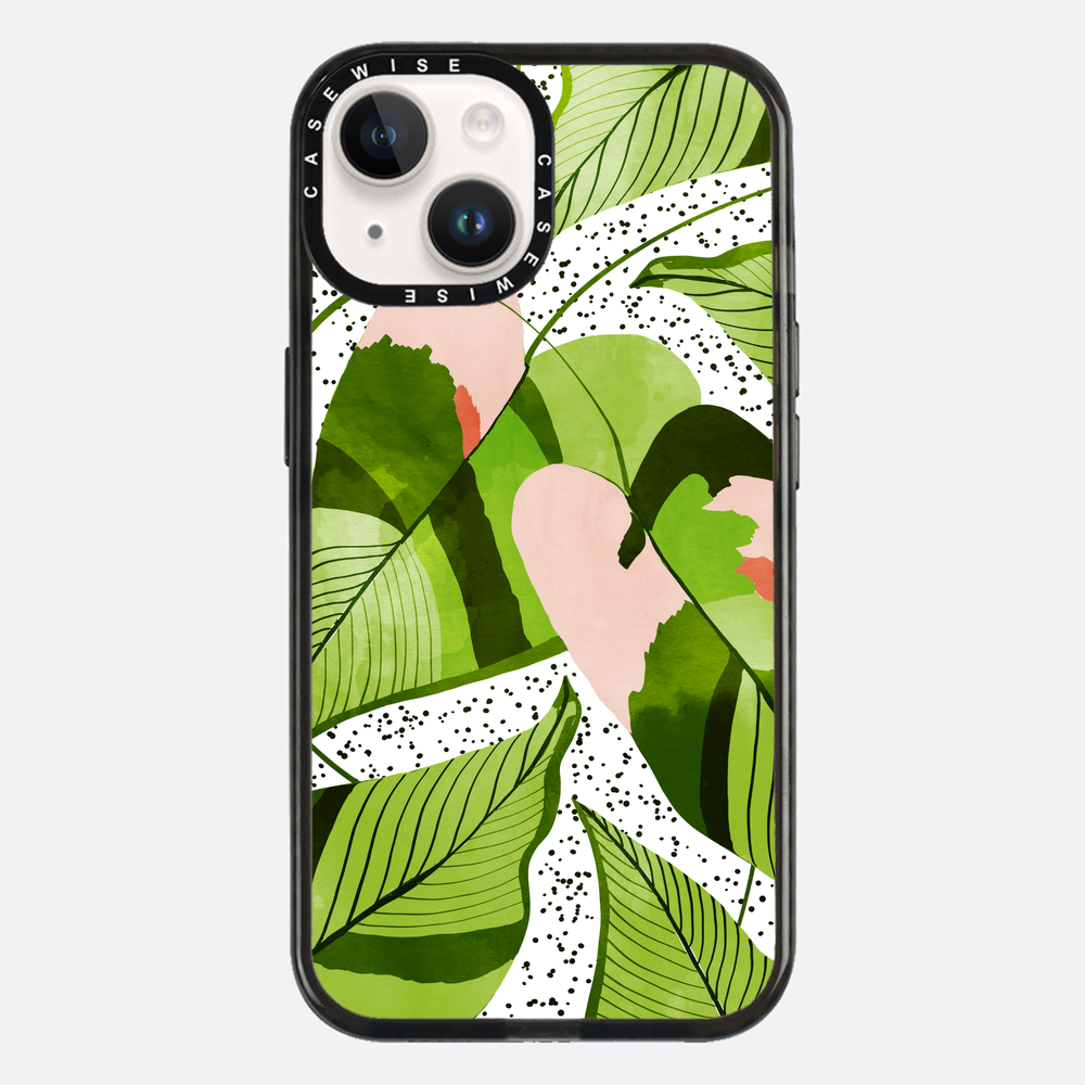 Blushing leaves