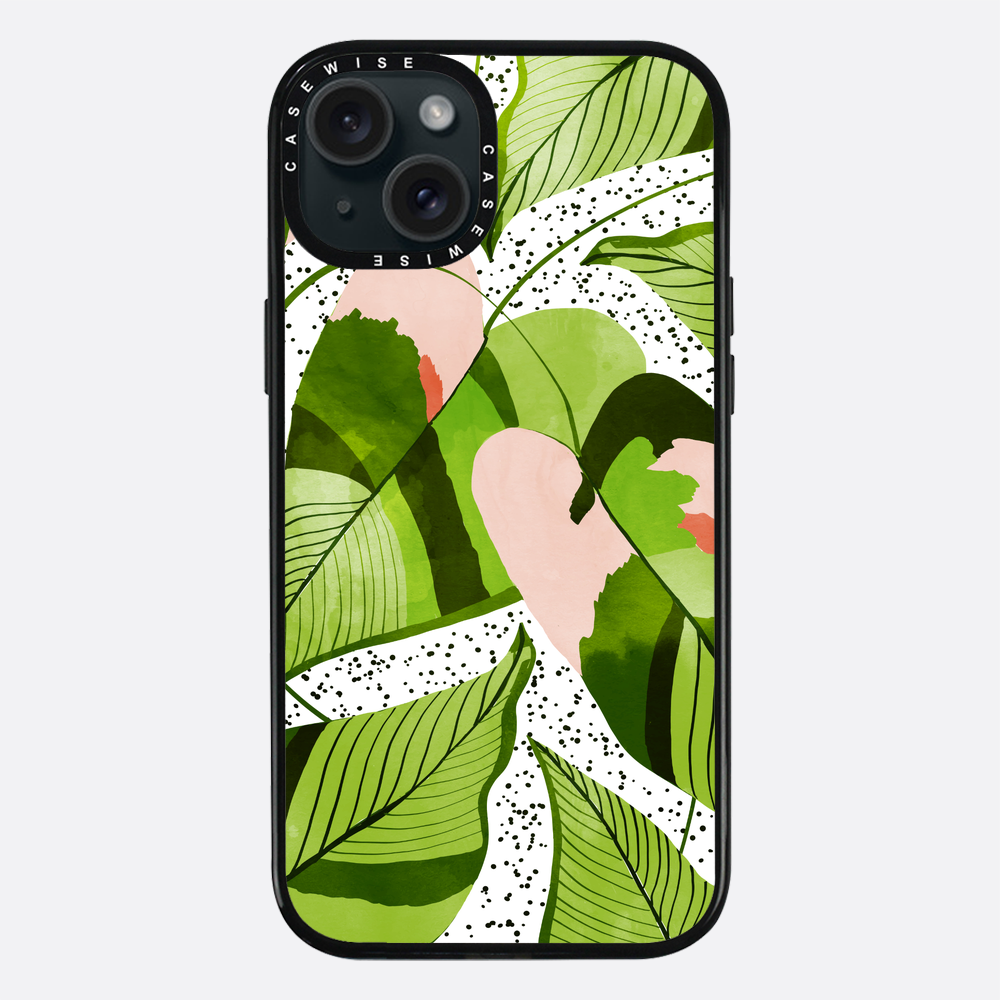 Blushing leaves