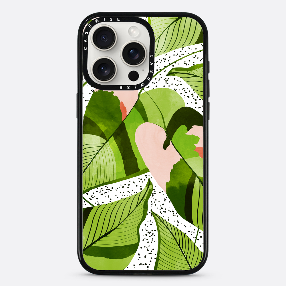 Blushing leaves