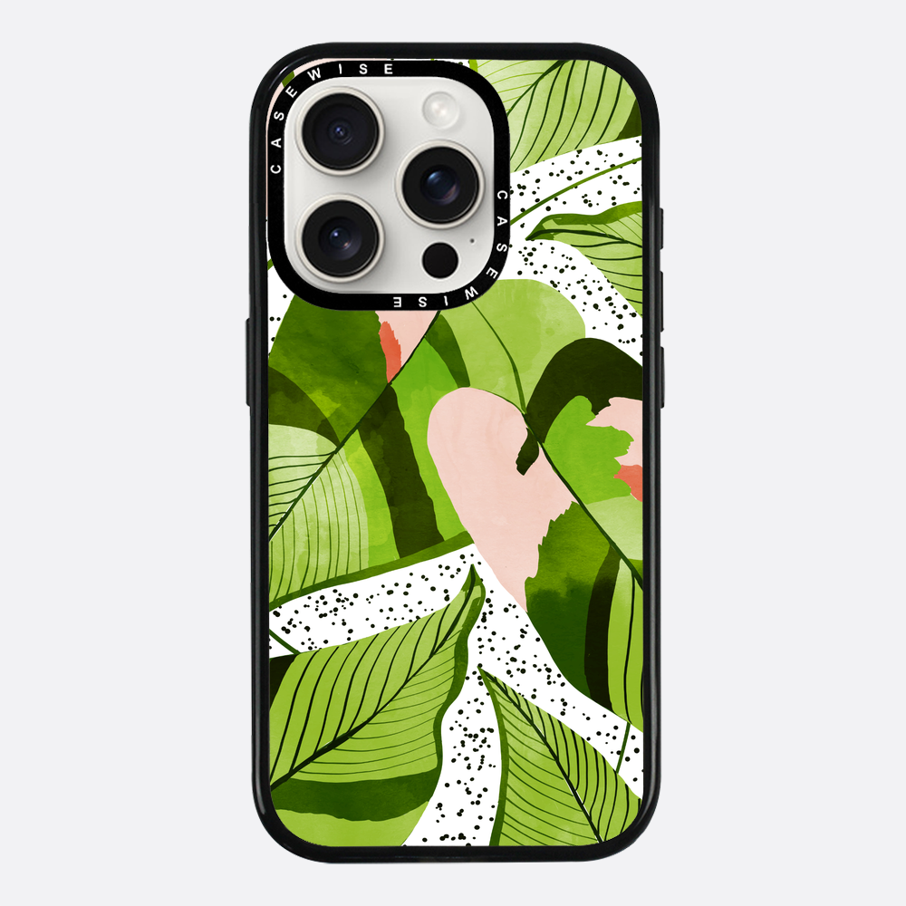 Blushing leaves