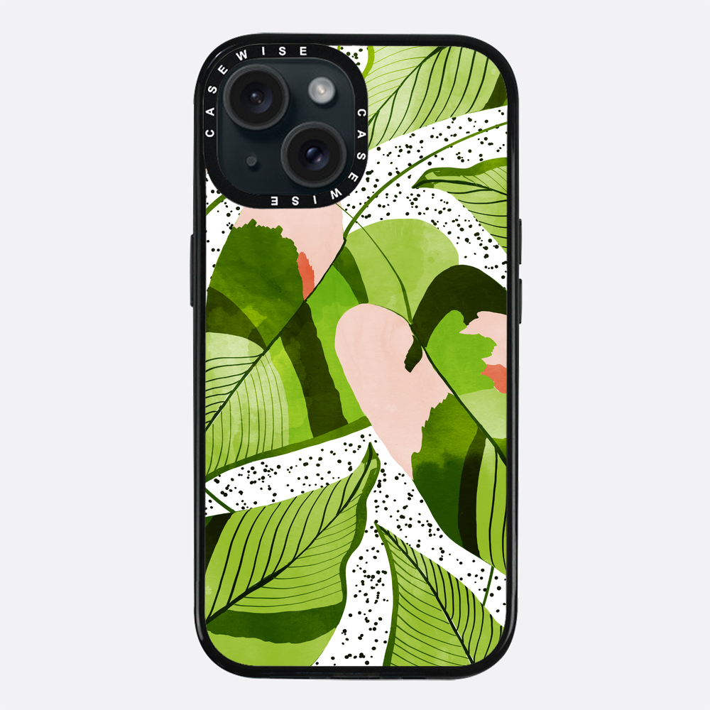 Blushing leaves