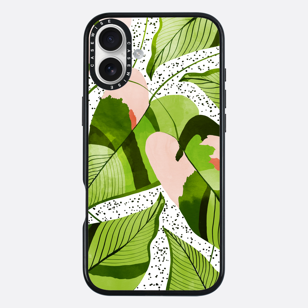 Blushing leaves