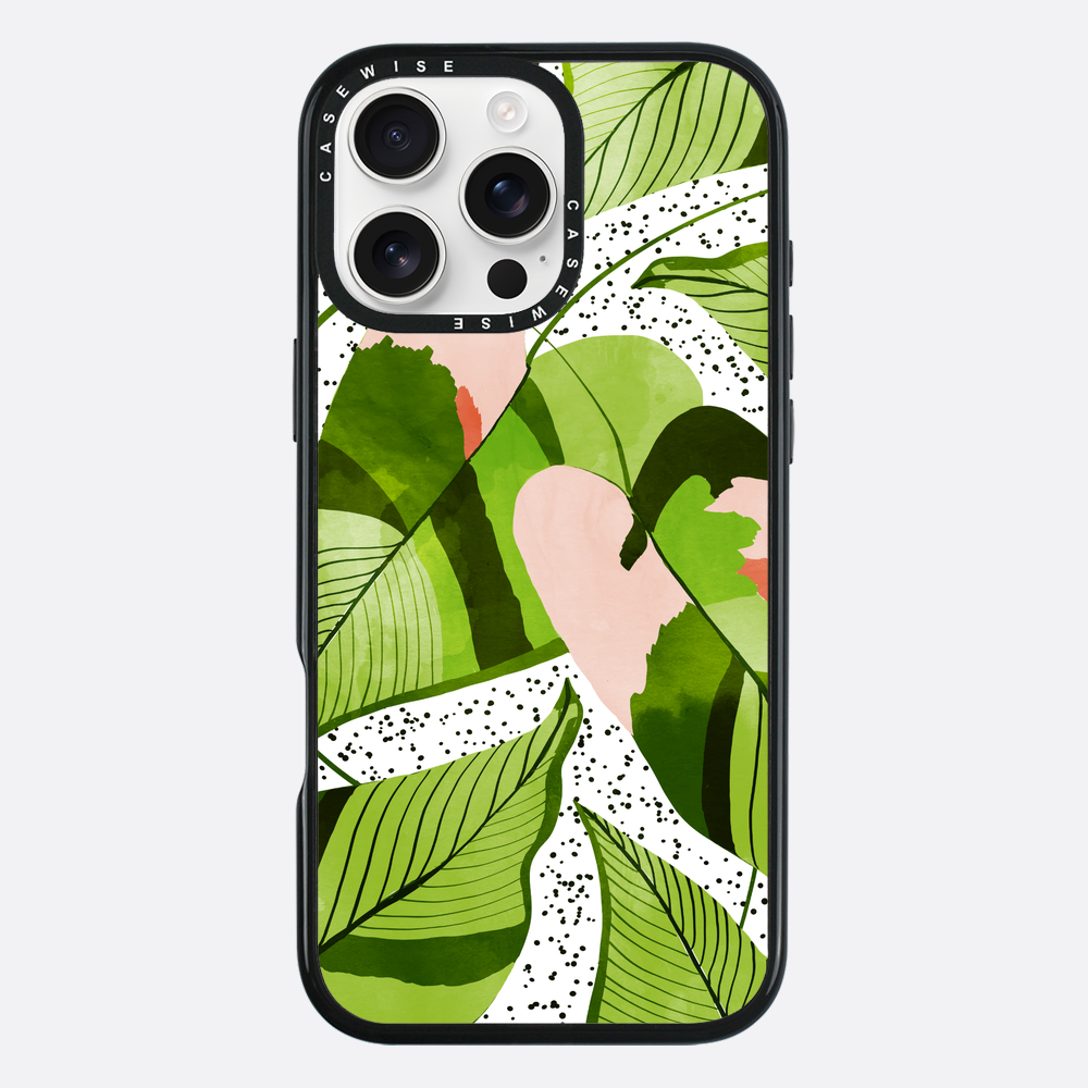 Blushing leaves