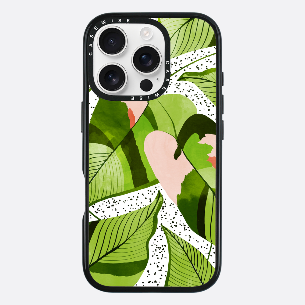 Blushing leaves