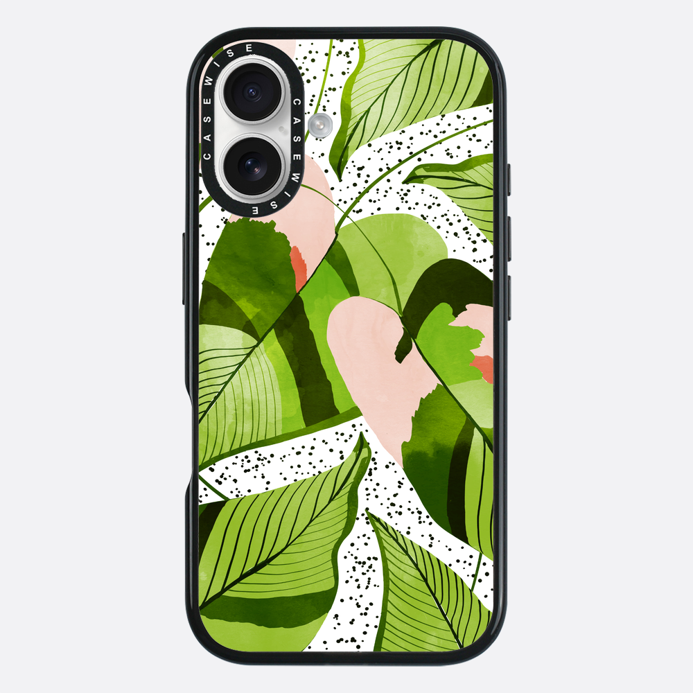 Blushing leaves