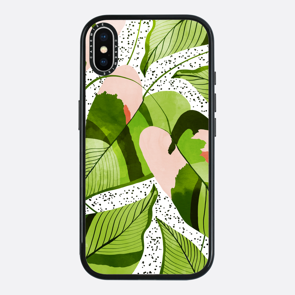 Blushing leaves