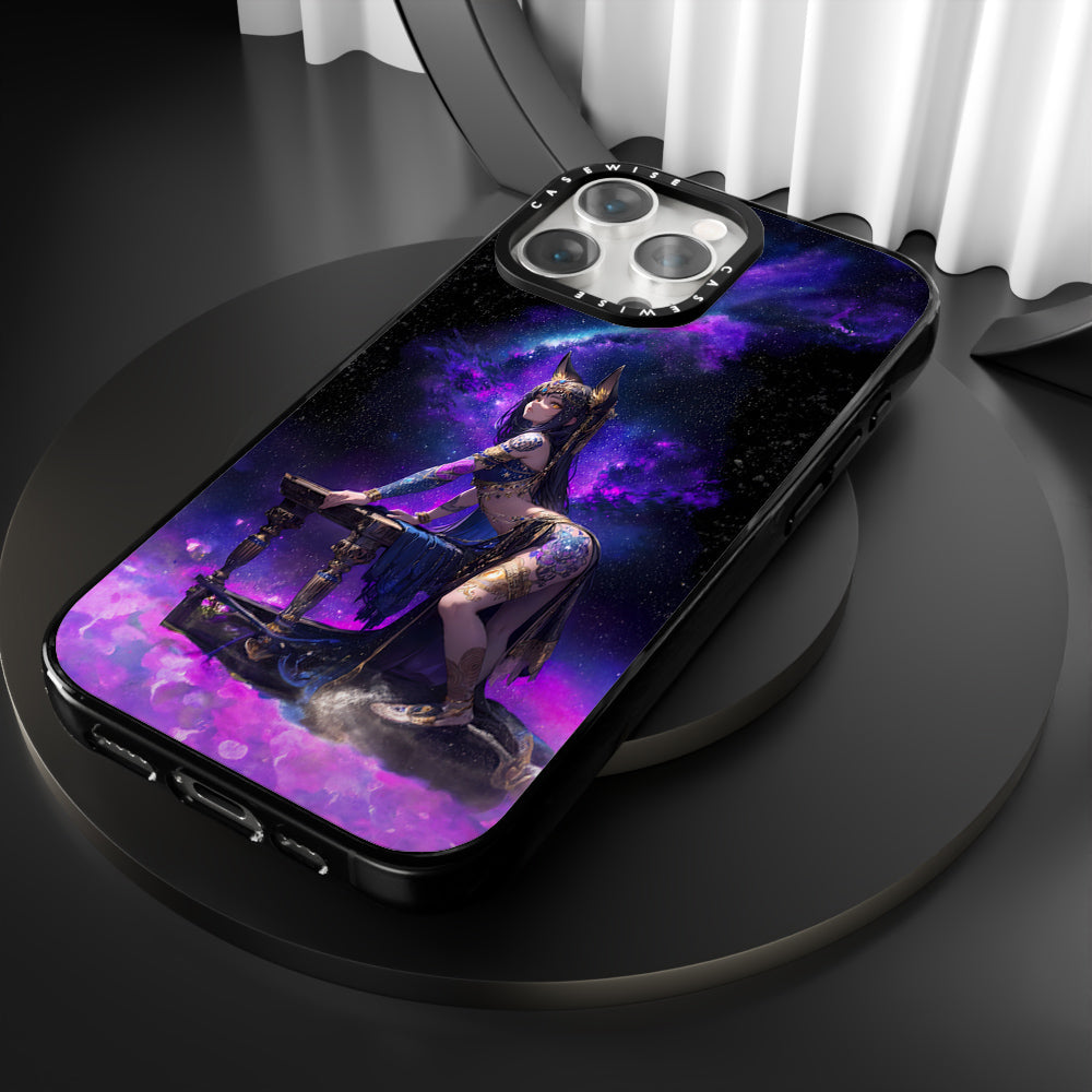 Purple Anime Girl - Etui