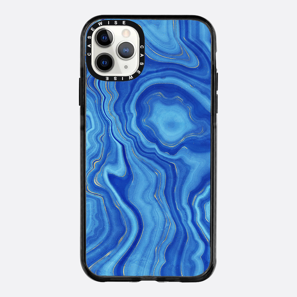 Blue Agate Texture 01 - Etui