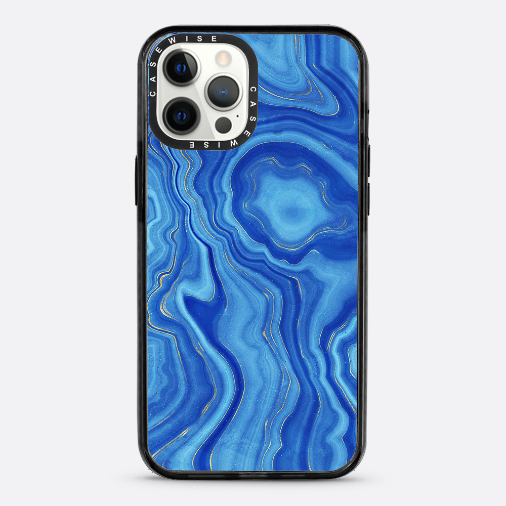 Blue Agate Texture 01 - Etui