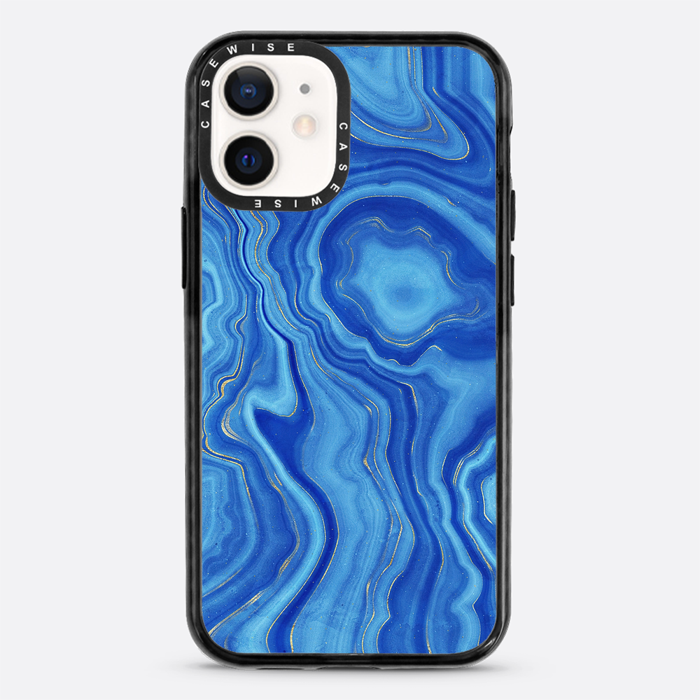 Blue Agate Texture 01 - Etui