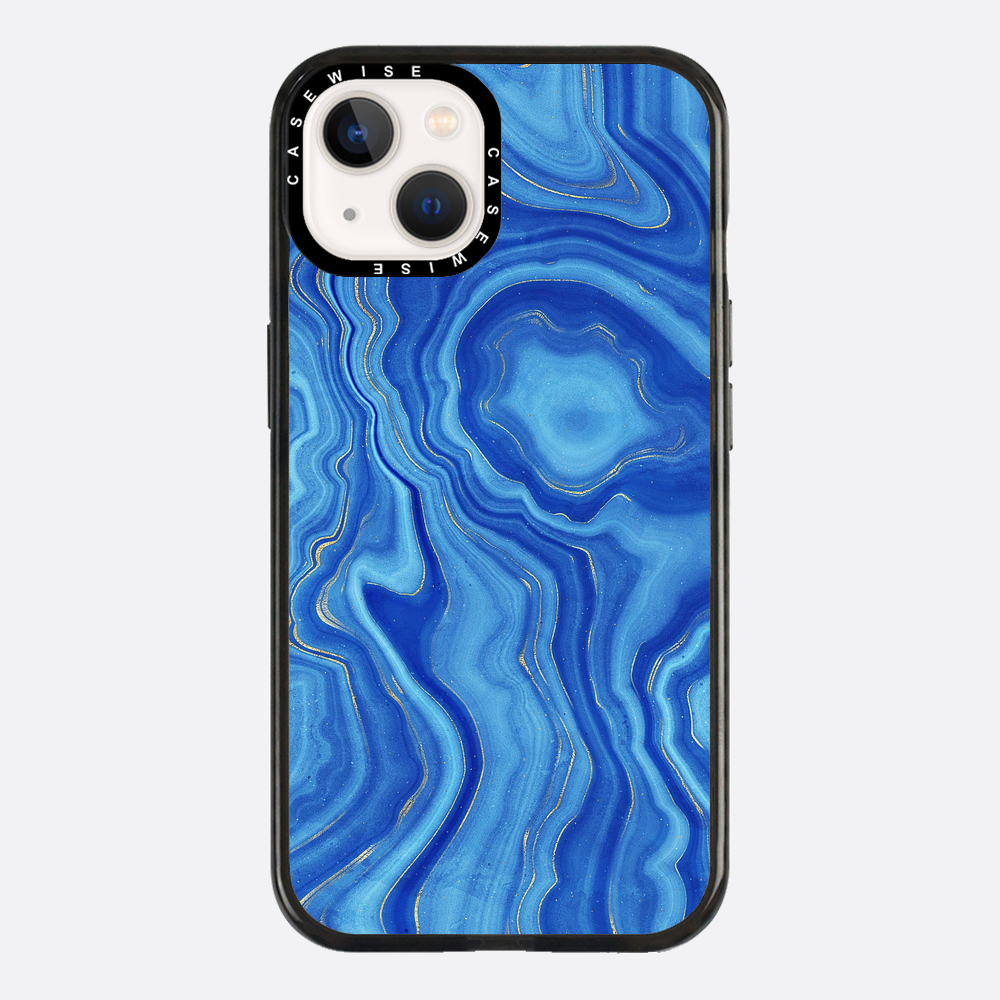 Blue Agate Texture 01 - Etui