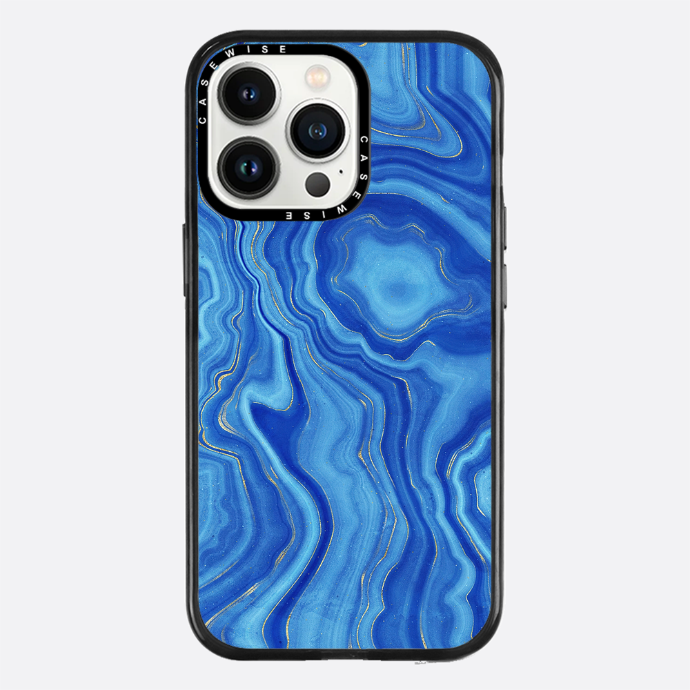 Blue Agate Texture 01 - Etui