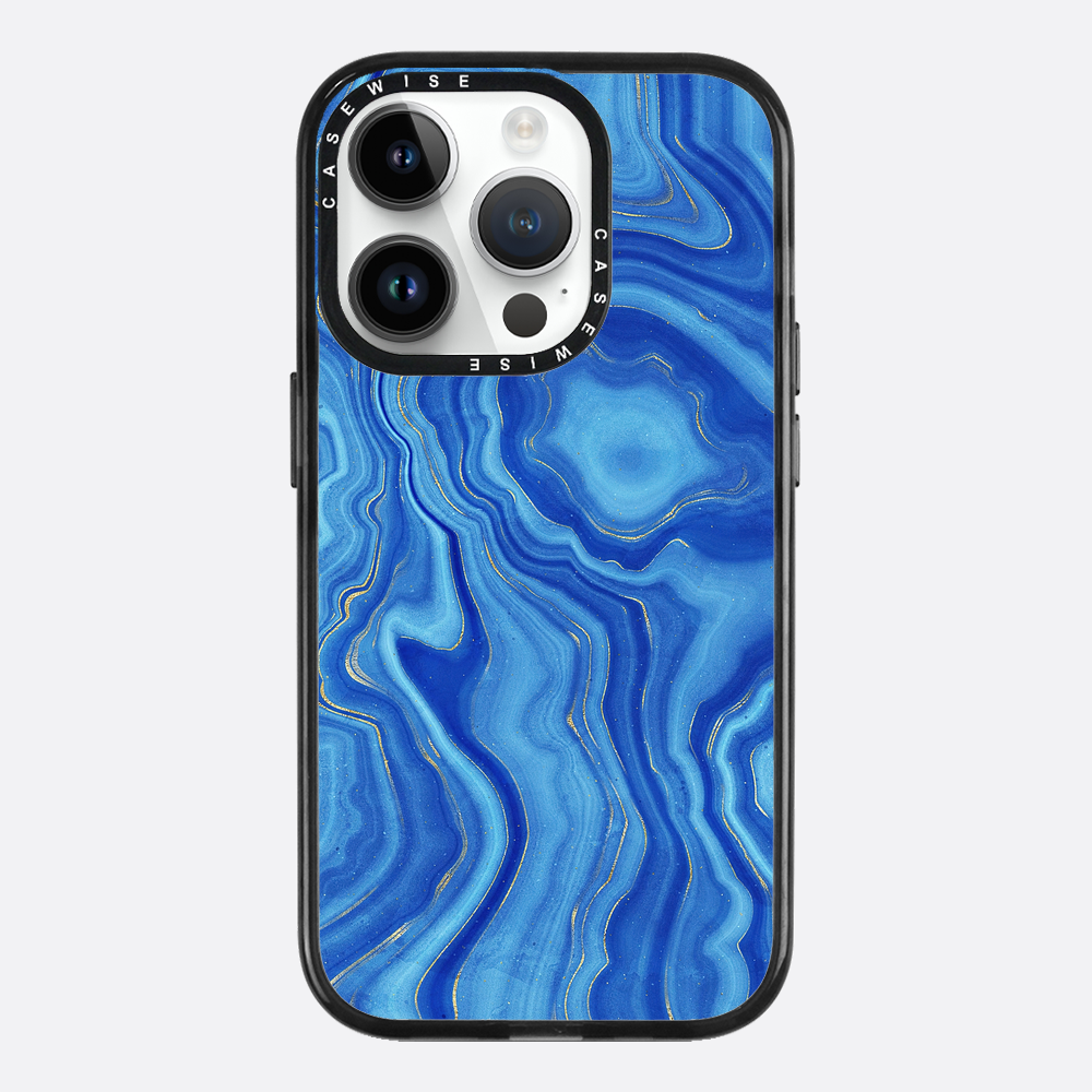 Blue Agate Texture 01 - Etui