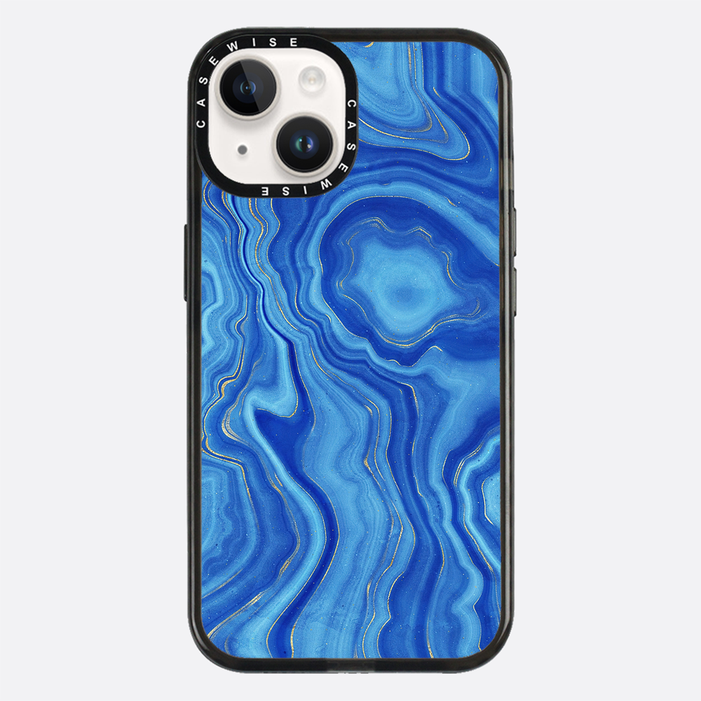 Blue Agate Texture 01 - Etui
