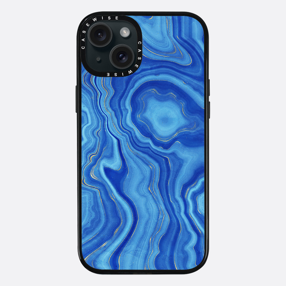 Blue Agate Texture 01 - Etui