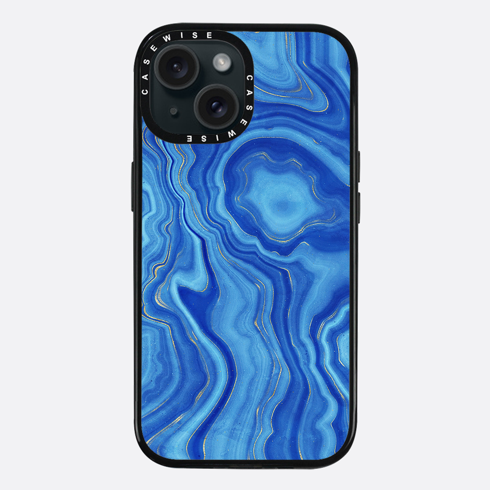 Blue Agate Texture 01 - Etui