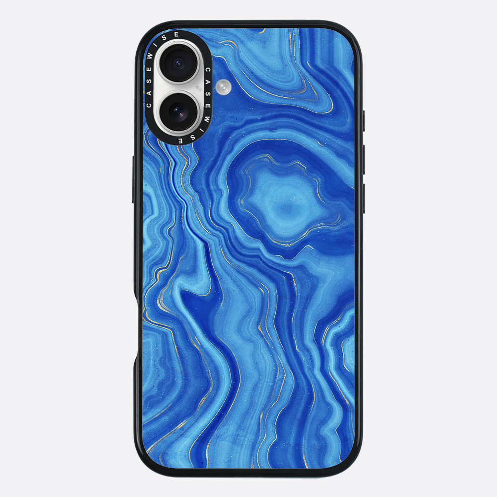 Blue Agate Texture 01 - Etui