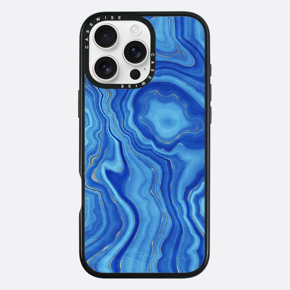 Blue Agate Texture 01 - Etui