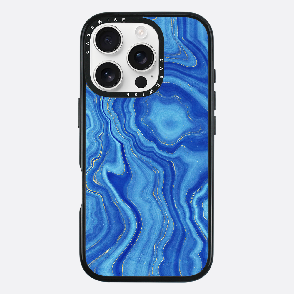 Blue Agate Texture 01 - Etui