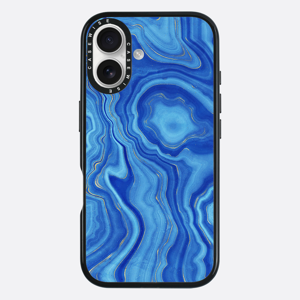 Blue Agate Texture 01 - Etui