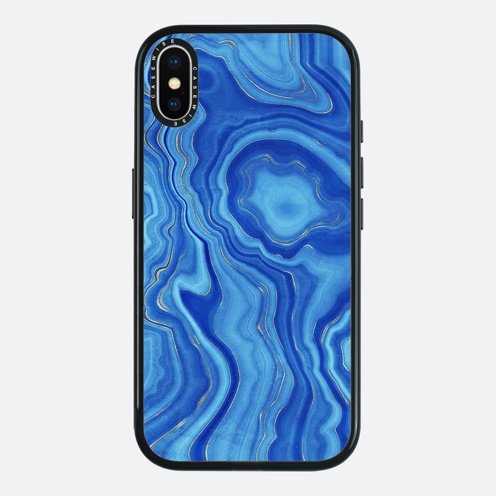 Blue Agate Texture 01 - Etui