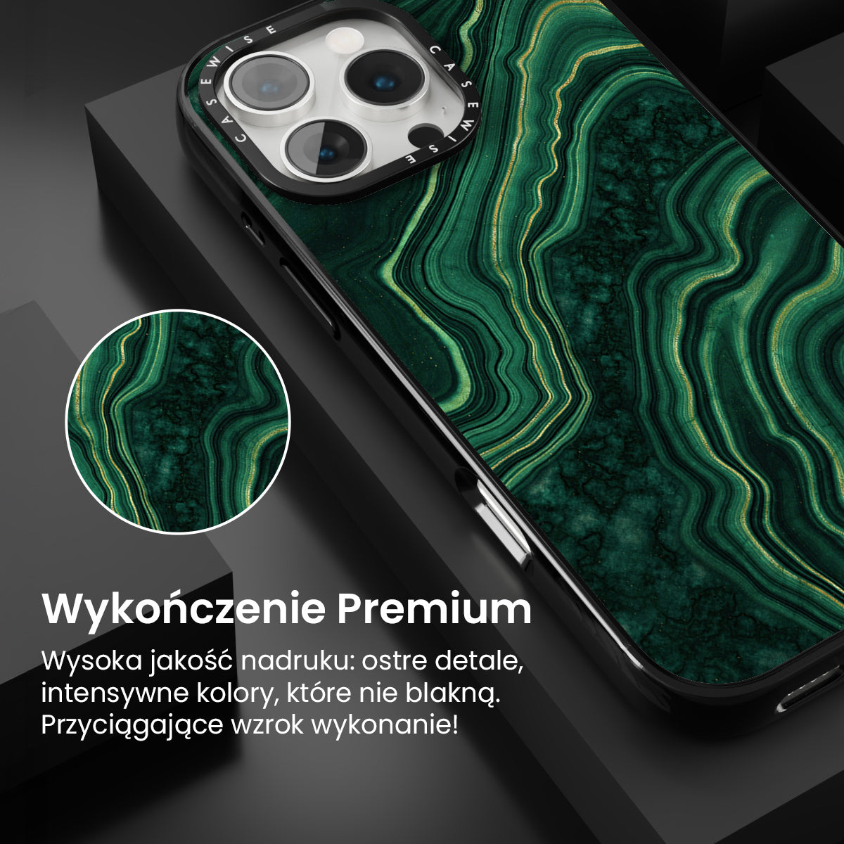 Malachite Texture 05 - Etui