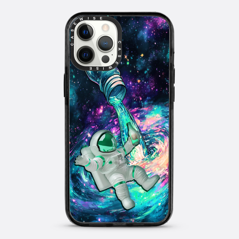 Cosmic Bar Bottle Astronaut Drink Funny - Etui