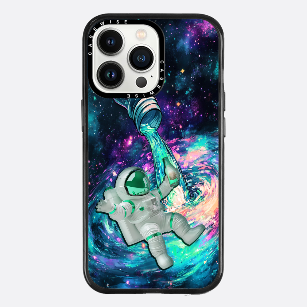 Cosmic Bar Bottle Astronaut Drink Funny - Etui