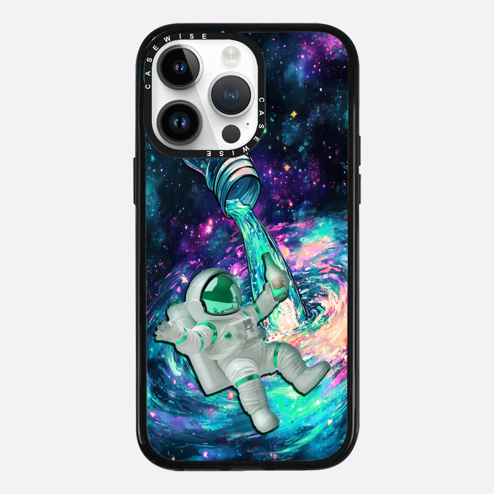 Cosmic Bar Bottle Astronaut Drink Funny - Etui