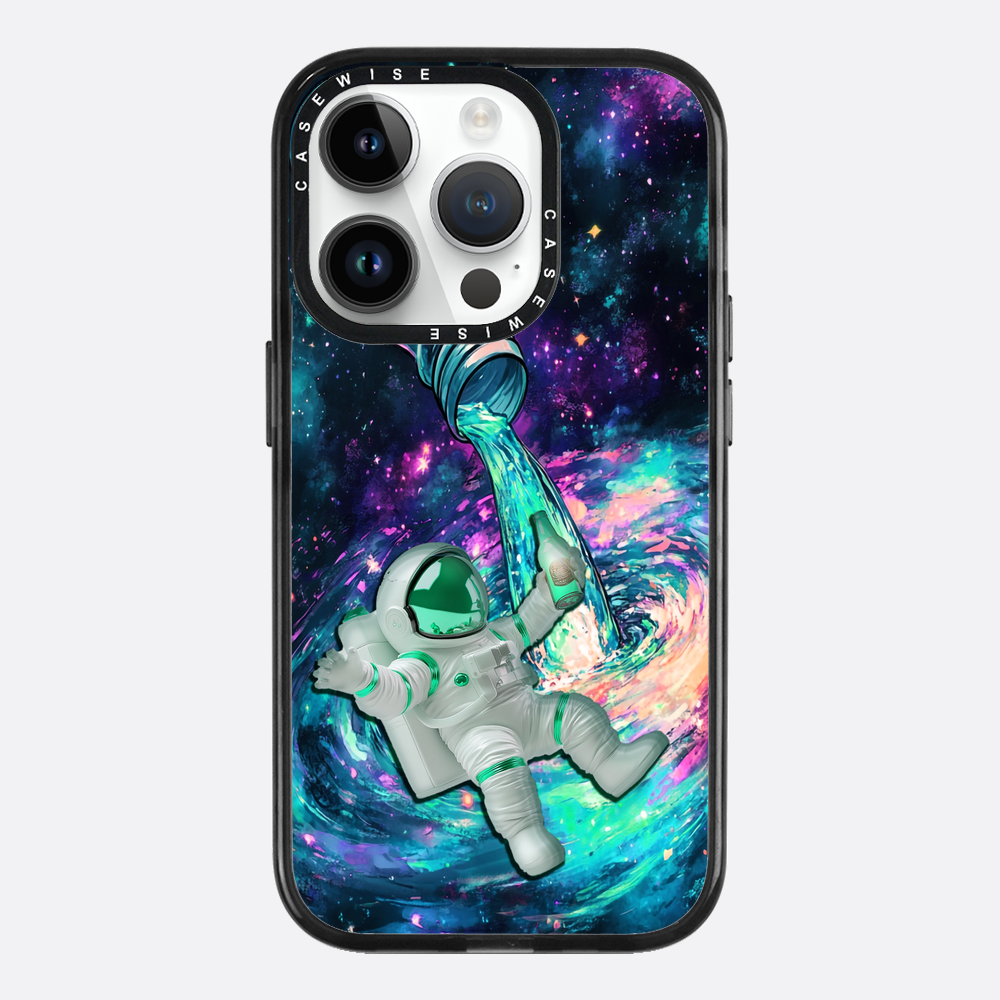 Cosmic Bar Bottle Astronaut Drink Funny - Etui