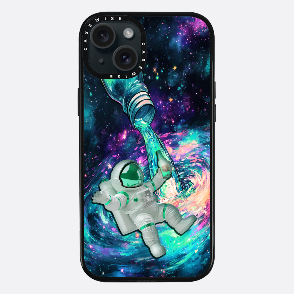 Cosmic Bar Bottle Astronaut Drink Funny - Etui