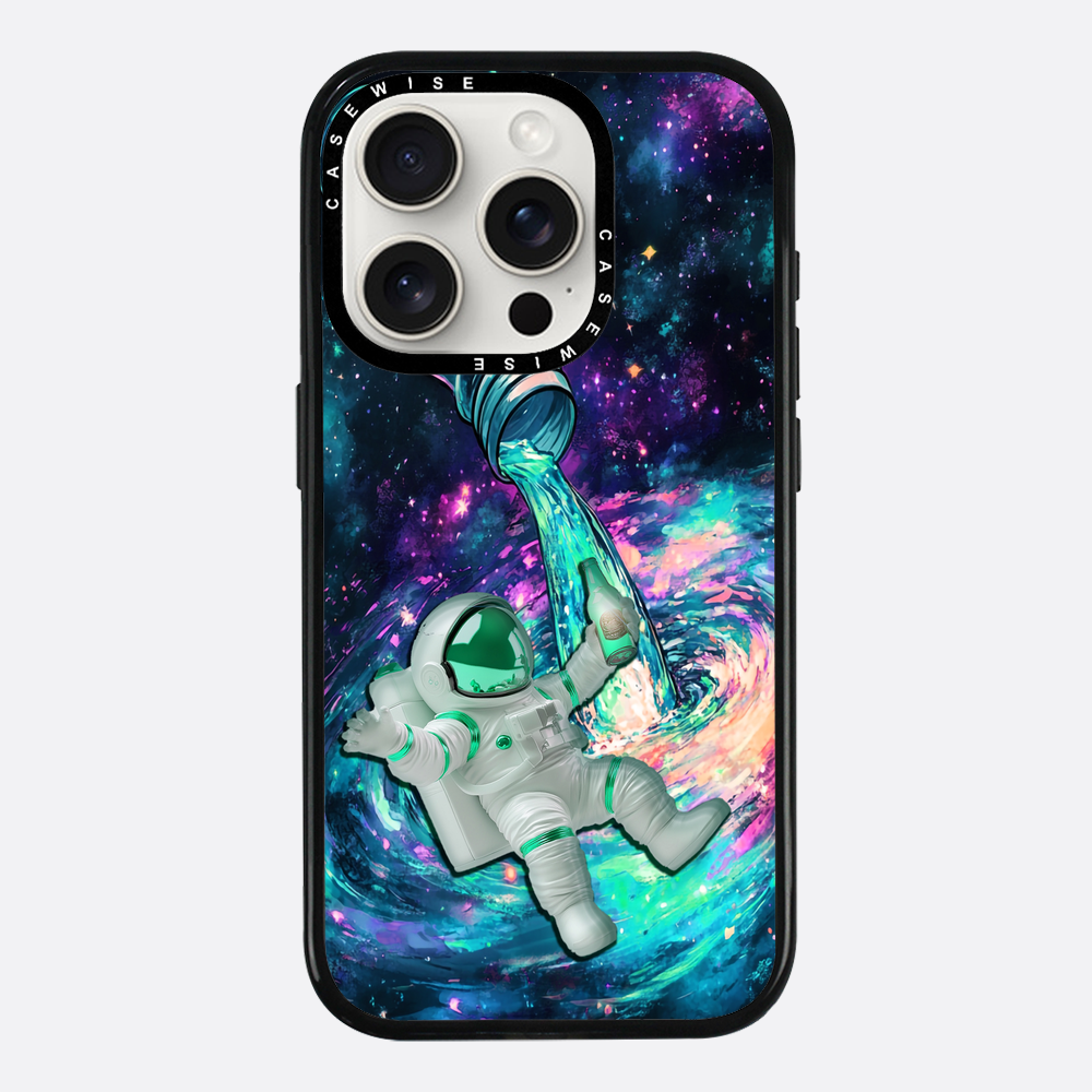 Cosmic Bar Bottle Astronaut Drink Funny - Etui