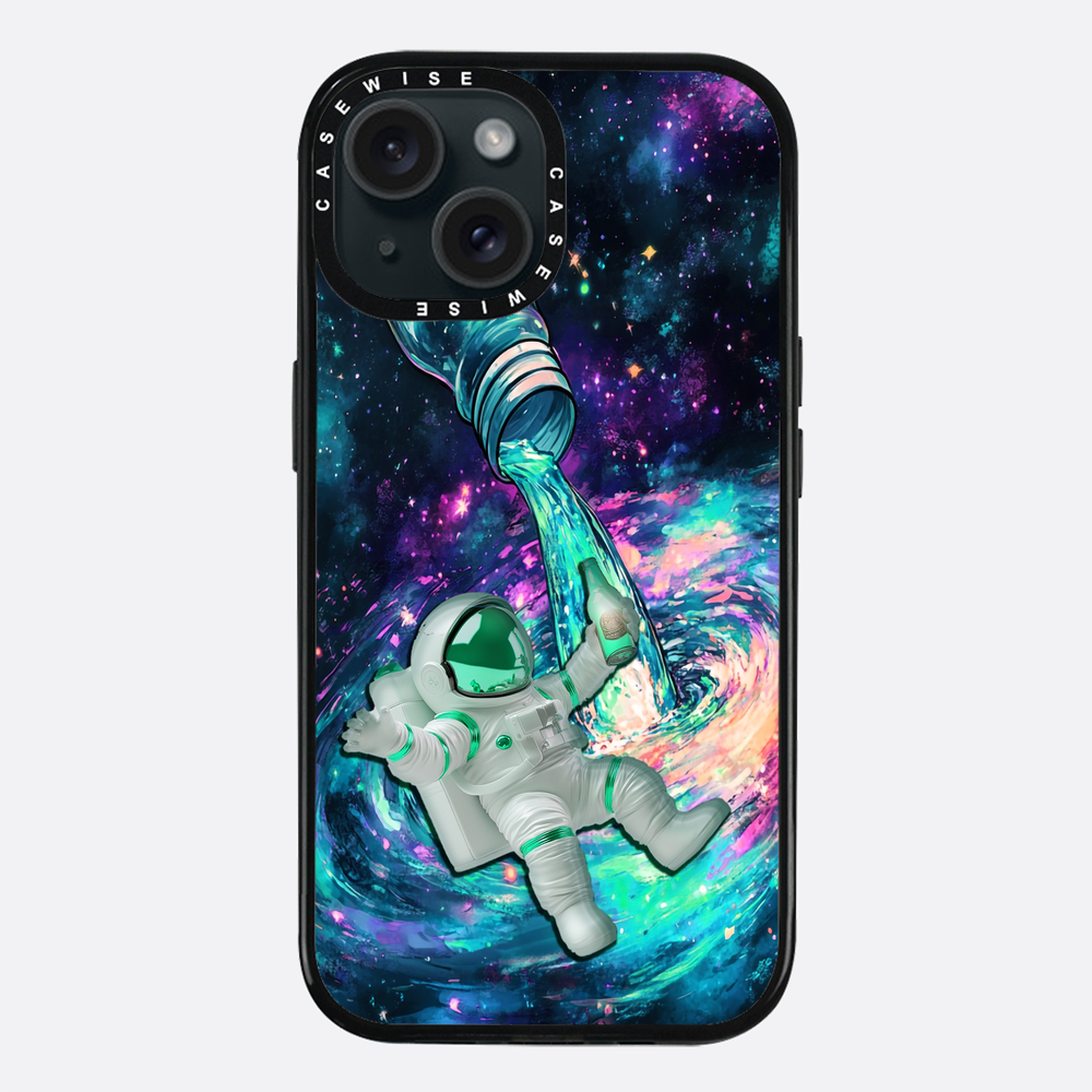 Cosmic Bar Bottle Astronaut Drink Funny - Etui