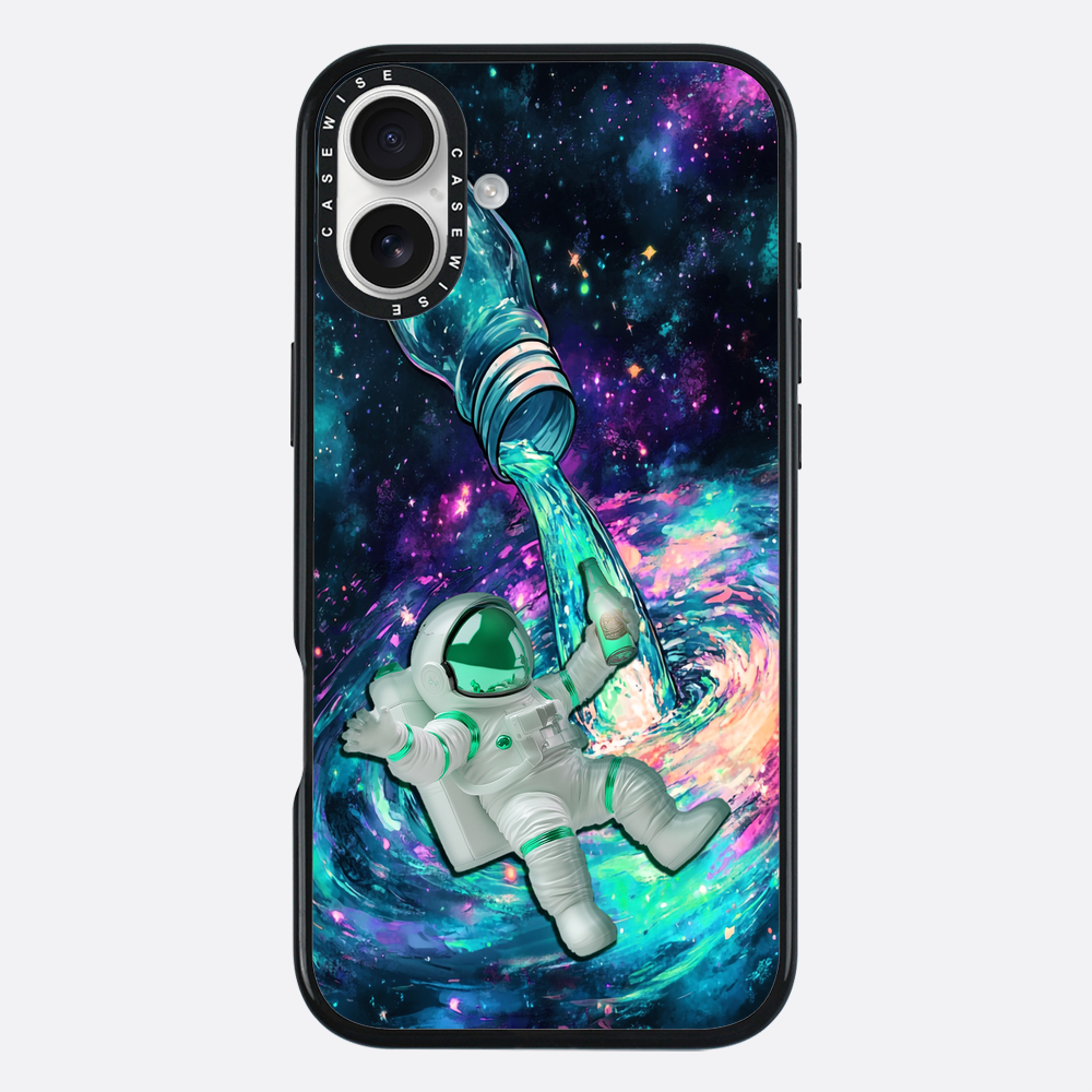 Cosmic Bar Bottle Astronaut Drink Funny - Etui
