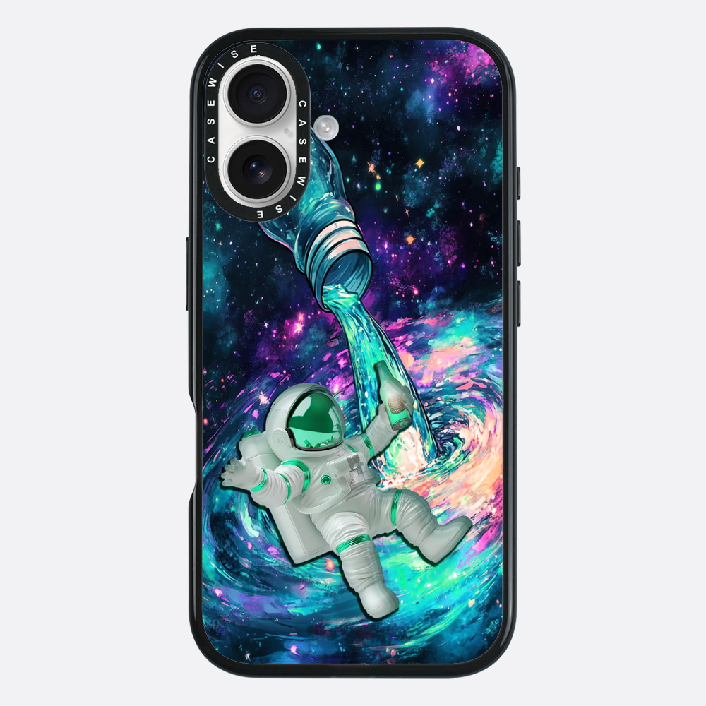 Cosmic Bar Bottle Astronaut Drink Funny - Etui