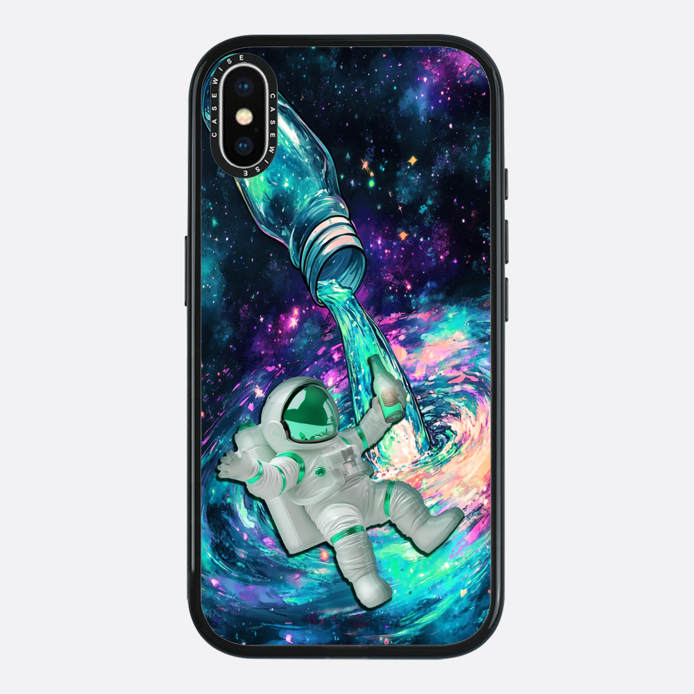 Cosmic Bar Bottle Astronaut Drink Funny - Etui