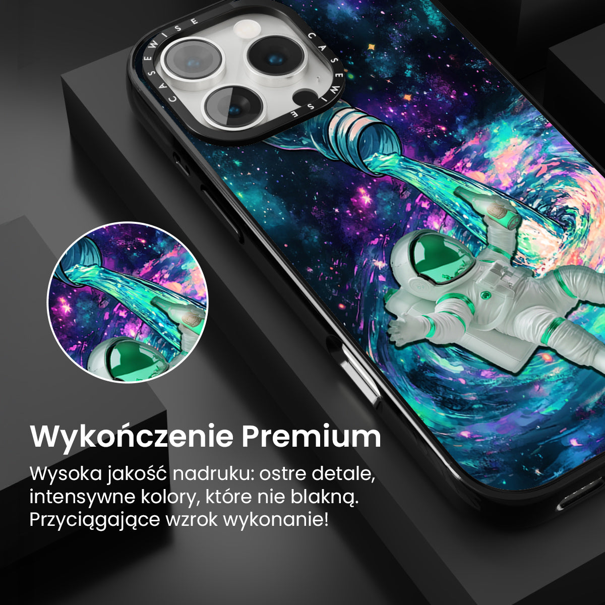 Cosmic Bar Bottle Astronaut Drink Funny - Etui