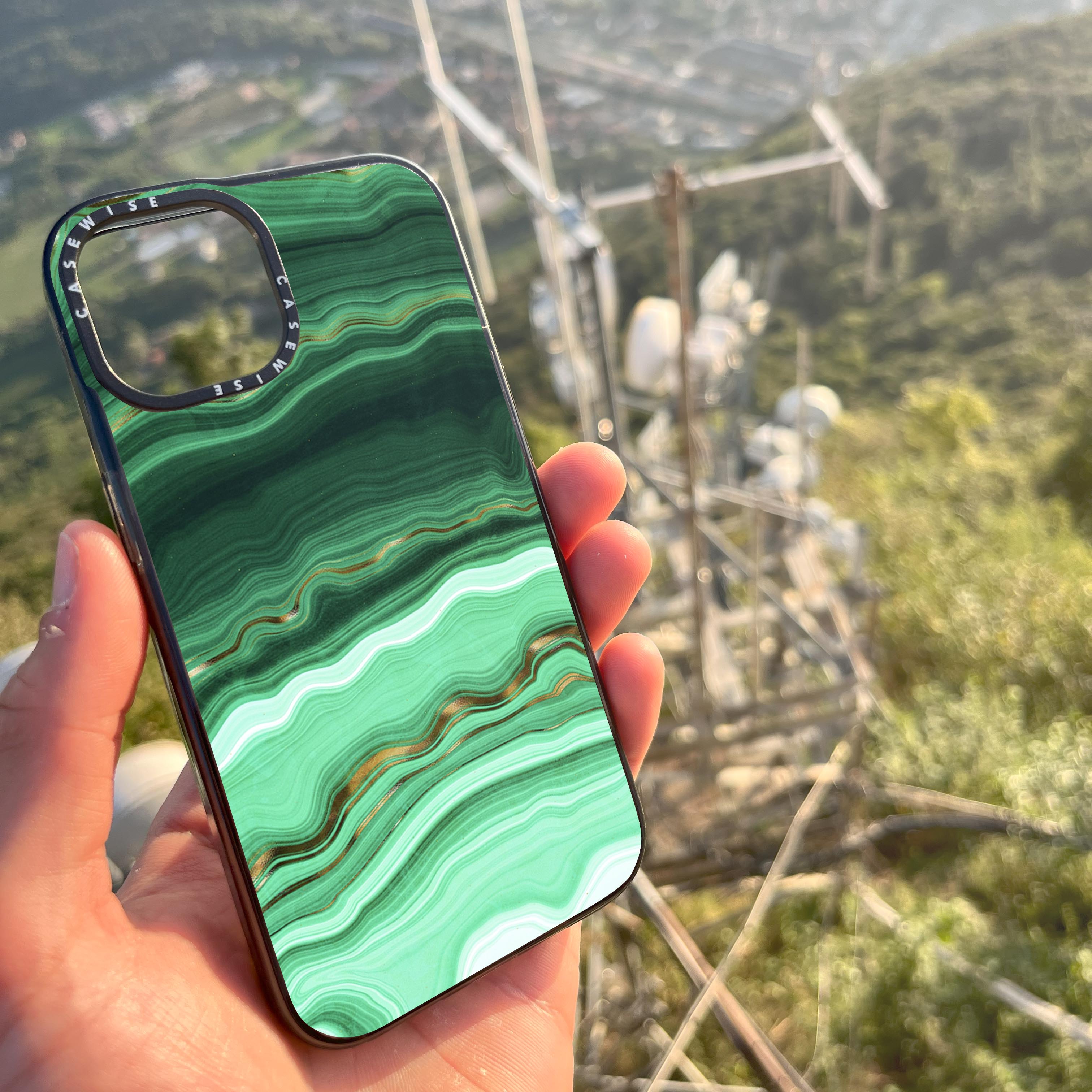 Malachite Texture 03 - Etui