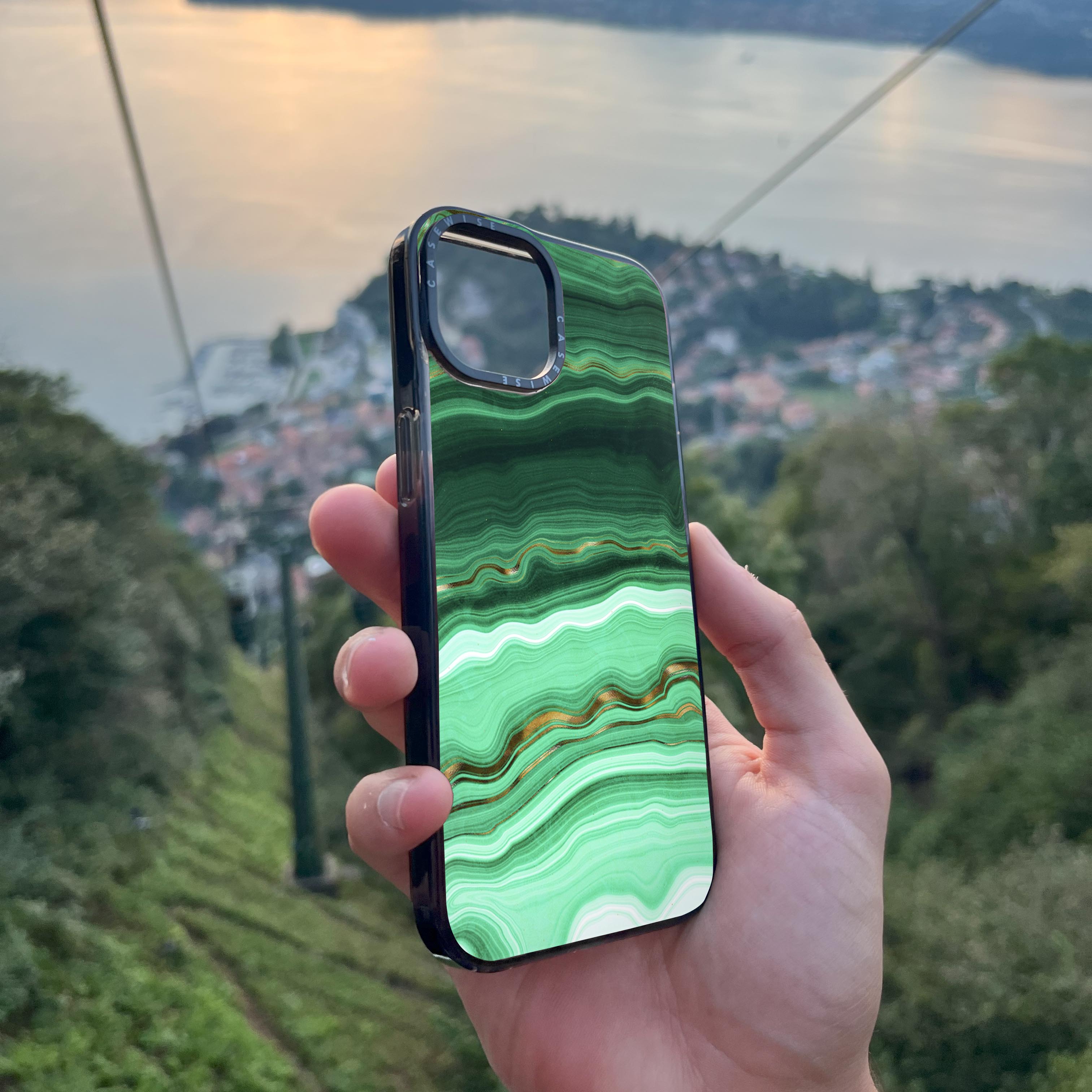 Malachite Texture 03 - Etui