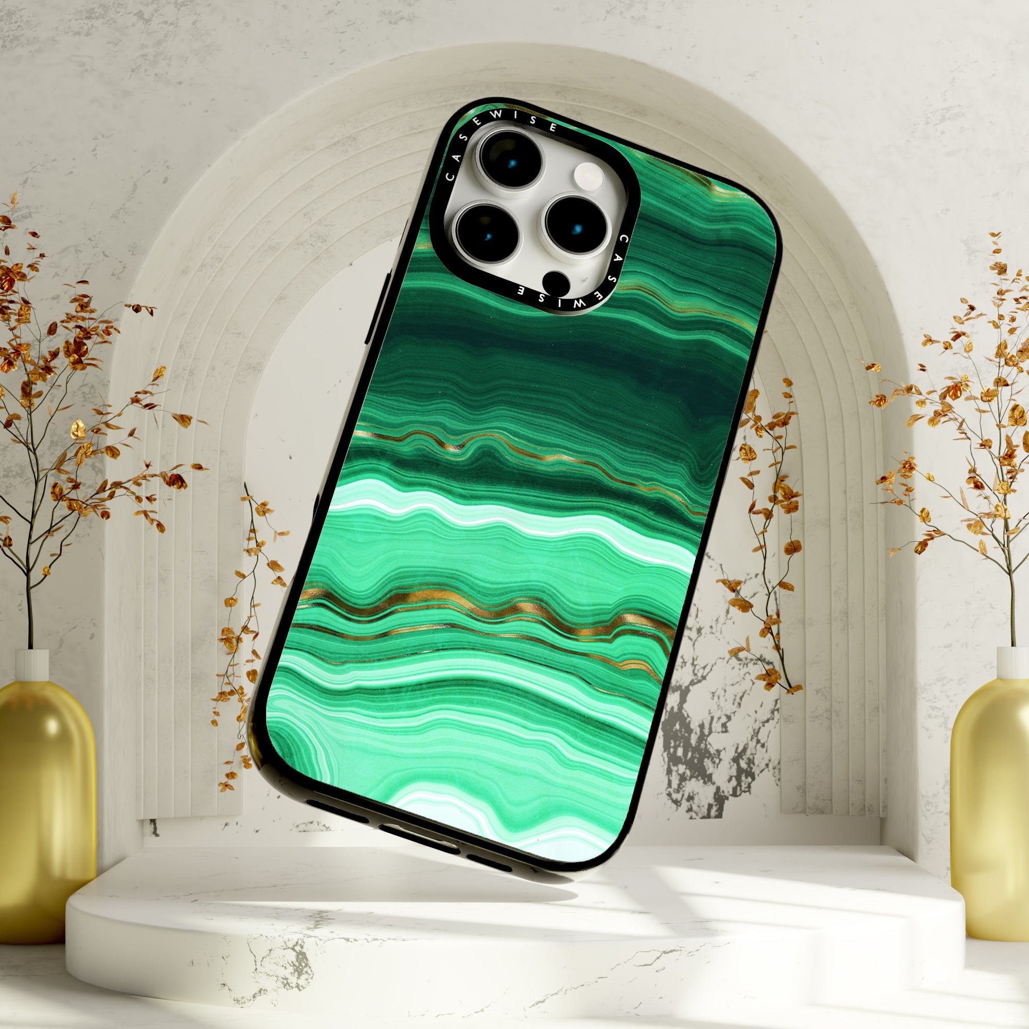 Malachite Texture 03 - Etui