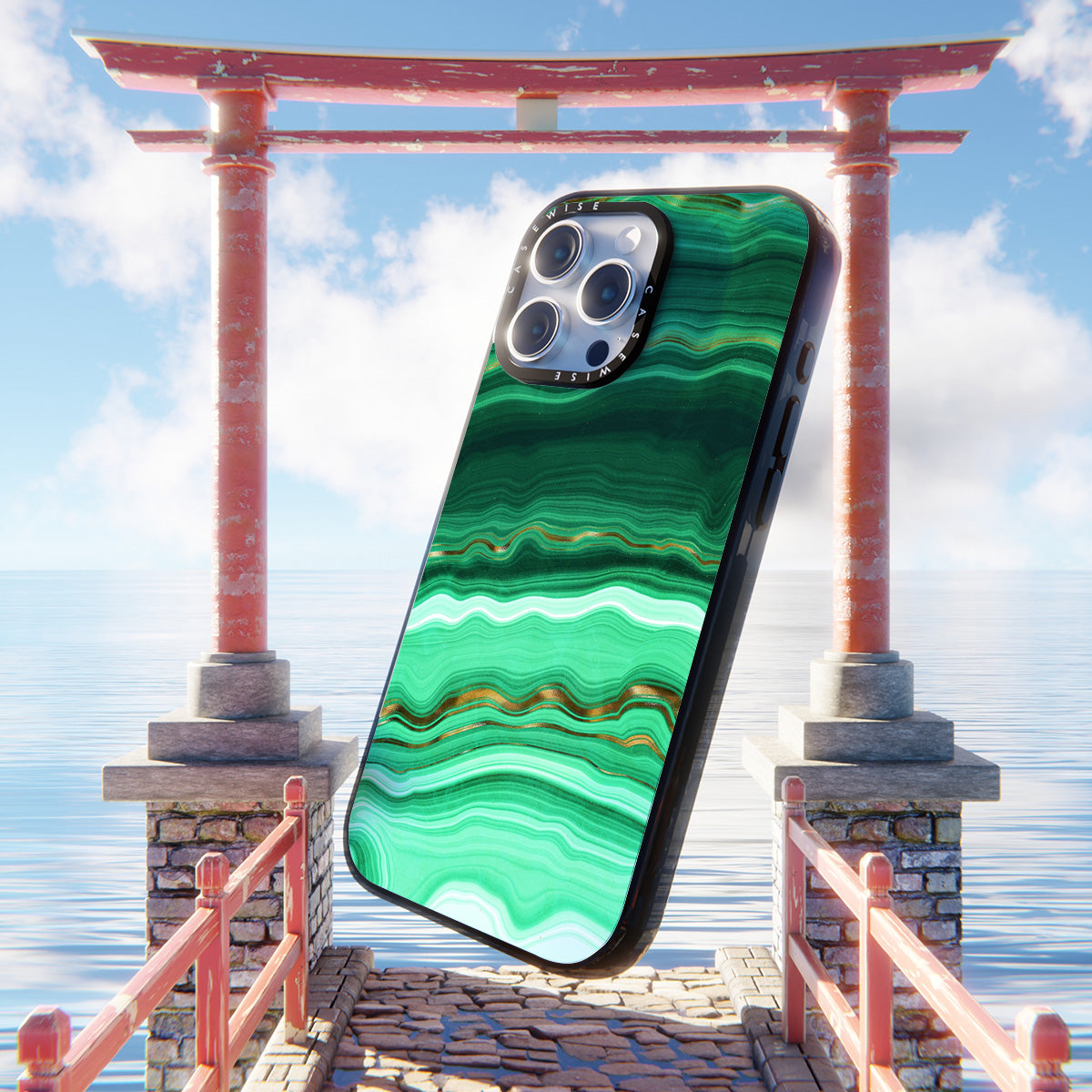 Malachite Texture 03 - Etui