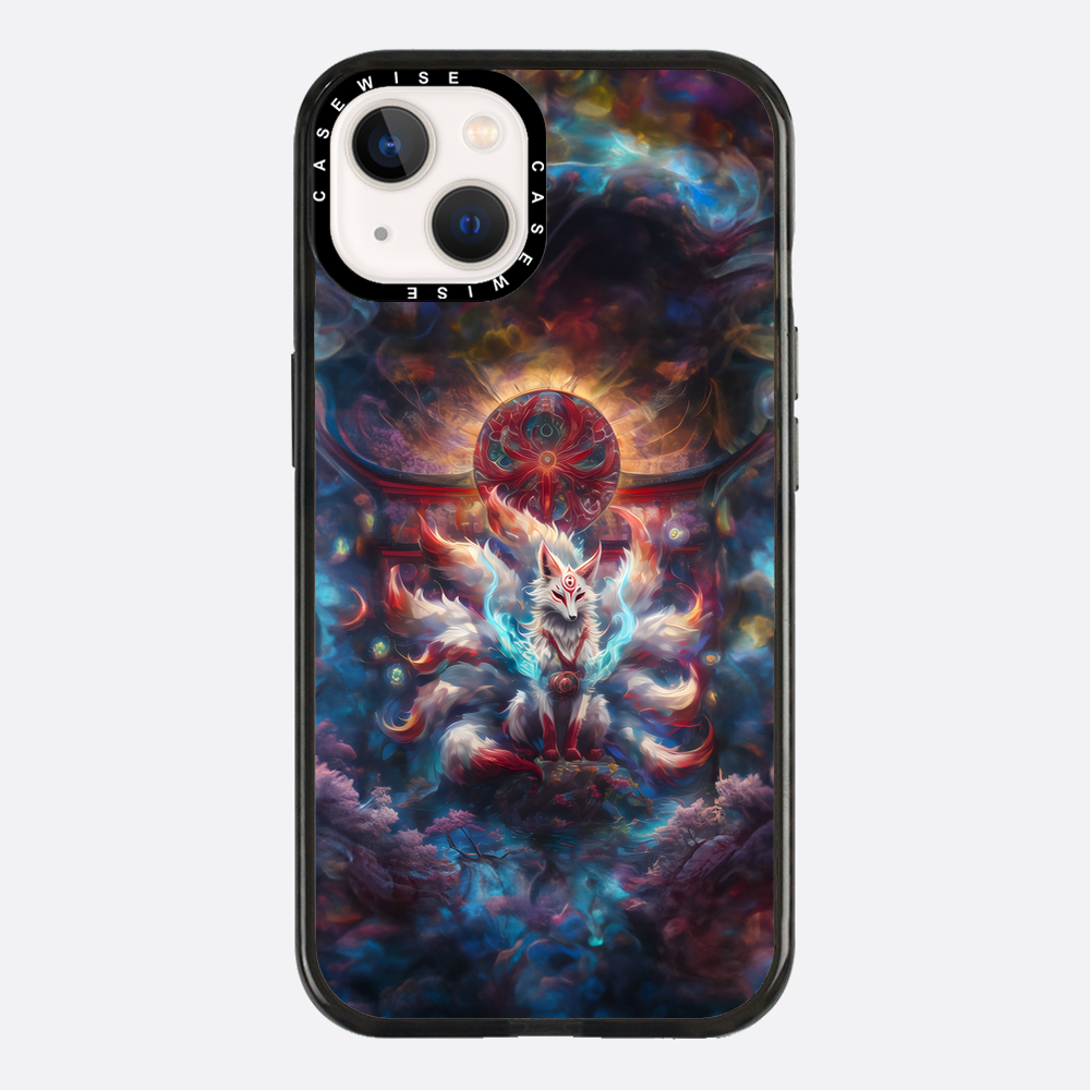 Rainbow Kitsune Fox - Etui