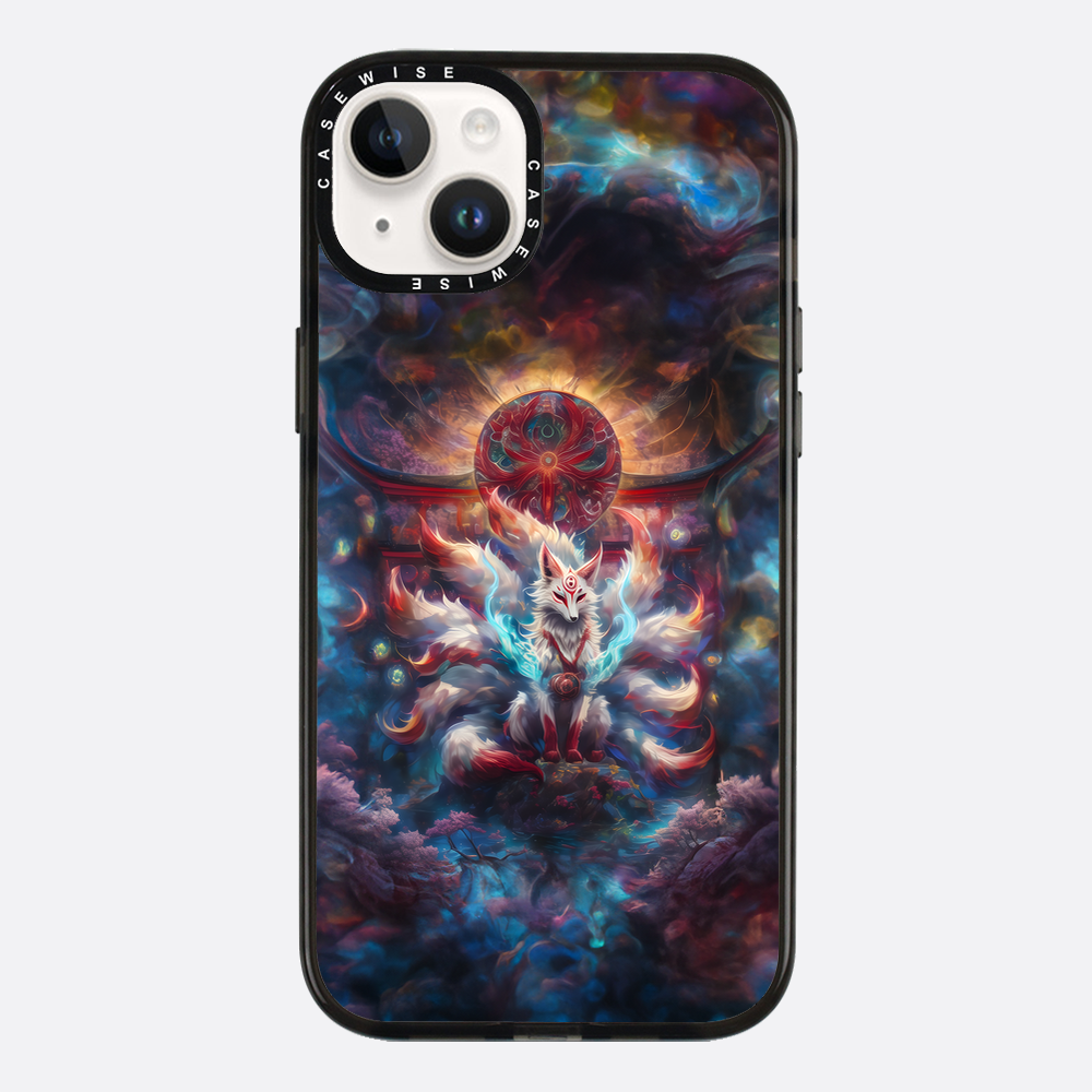 Rainbow Kitsune Fox - Etui