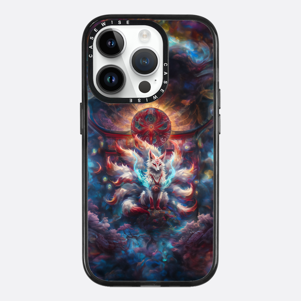 Rainbow Kitsune Fox - Etui