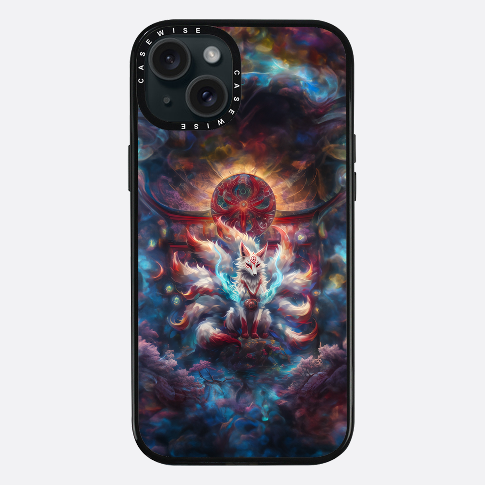 Rainbow Kitsune Fox - Etui