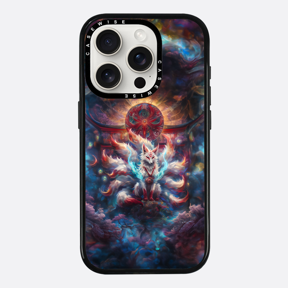 Rainbow Kitsune Fox - Etui