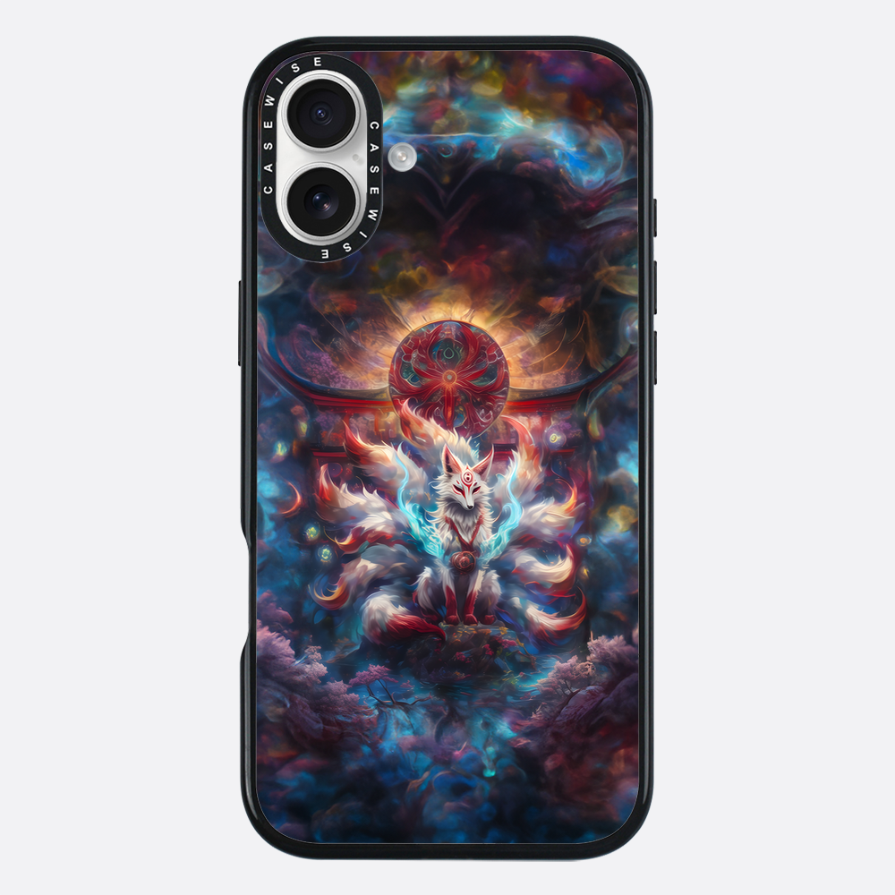 Rainbow Kitsune Fox - Etui