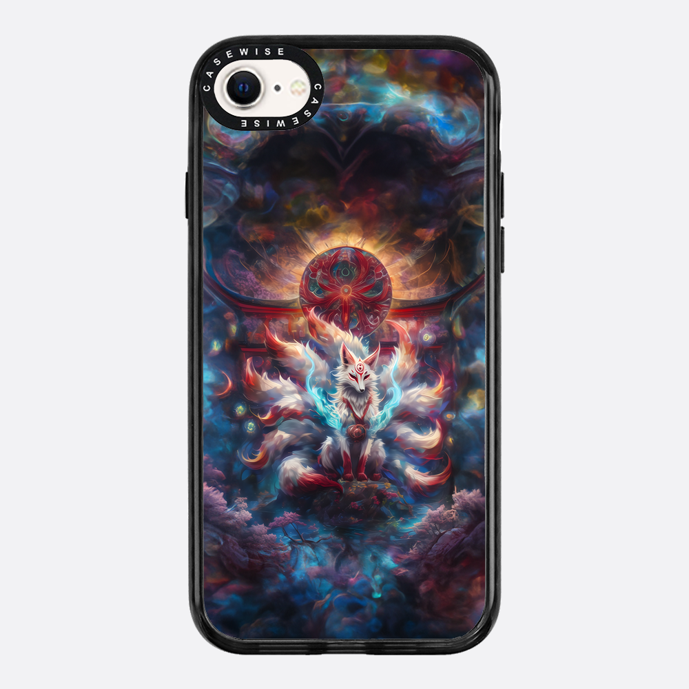 Rainbow Kitsune Fox - Etui