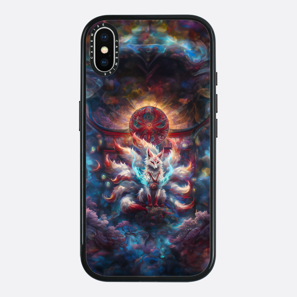 Rainbow Kitsune Fox - Etui