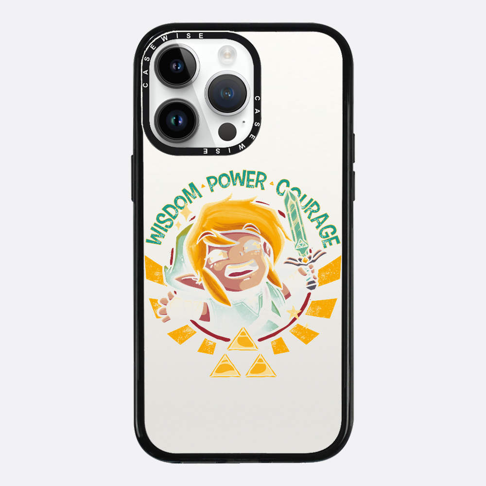 Wisdom Power Courage - Etui